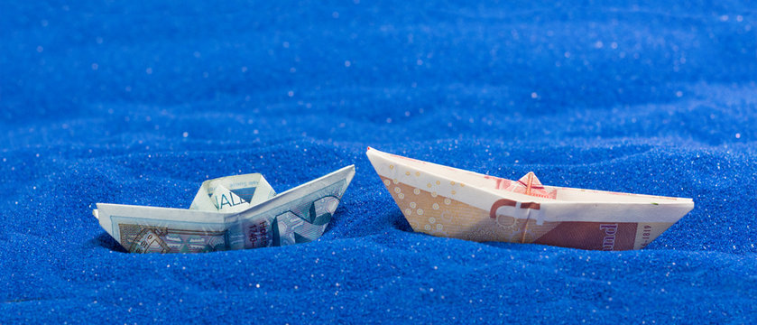 GBP and Euro, high water