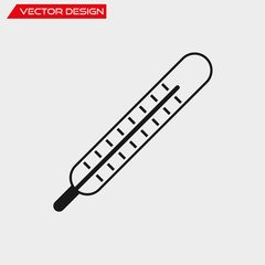 Vector thermometer icon