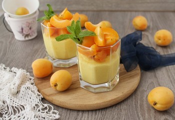 apricot Panna Cota