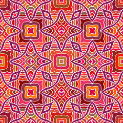 Vintage tribal ethnic backdrop, seamless texture