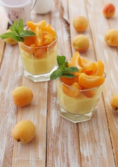 apricot Panna Cota