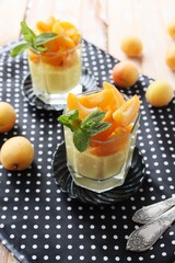 apricot Panna Cota
