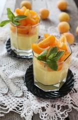apricot Panna Cota