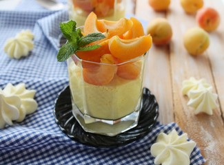 apricot Panna Cota