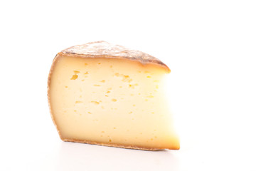 cheese isolated on white