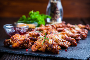 BBQ chicken wings