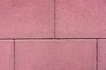 Texture of pink brickwall