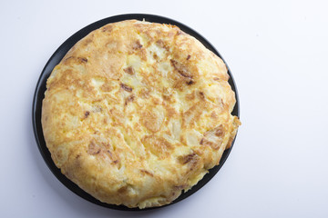 Omelette of potatoes (typical spanish)