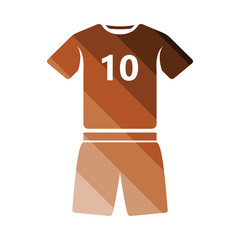 Soccer uniform icon