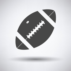 American football ball icon