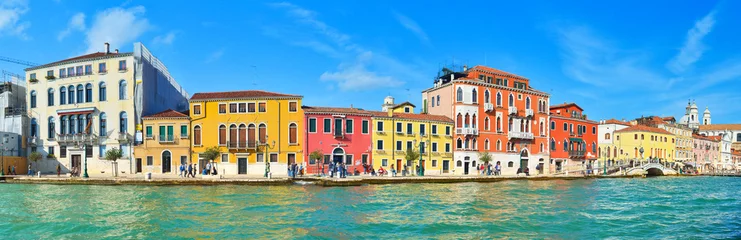 Fototapeten Panorama von Dorsoduro, Venedig, Italien © denis_333