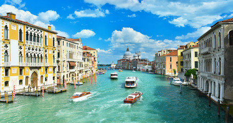 Fototapeta na wymiar Grand Canal, Venice, Italy