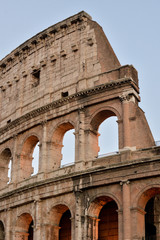 Facade of Colosseum, Rome