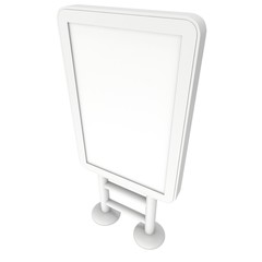 Lightbox LCD screen floor stand.