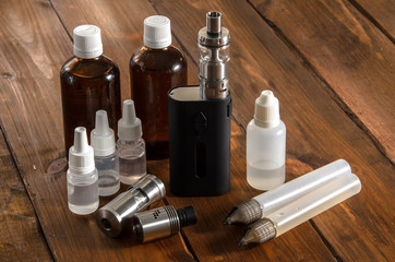 Adjustable electronic cigarette, Non carcinogenic alternative for smoking