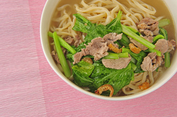 Fresh seafood noodles