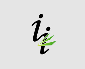 i and i logo vector
