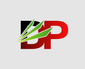 DP company linked letter logo
