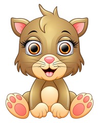 Cute cat cartoon