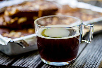 black coffee