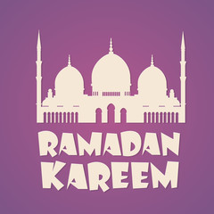 Ramadan Kareem Muslim Religion Holy Month Banner
