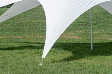 white tent or marquee