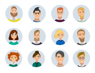 People avatars collection