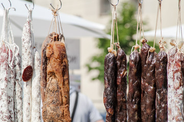 dried sausage, meat Fair