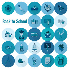 School and Education Icons