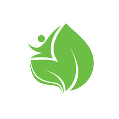 Environmental Nature logo icon Vector
