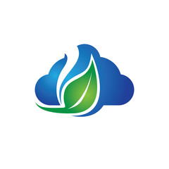 Obraz premium Environmental Nature logo icon Vector