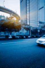 traffic in the downtown district,Chongqing