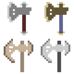pixel art axe