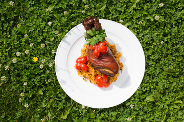 German traditional dish, Knuckle