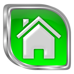 Home Button - 3D illustration