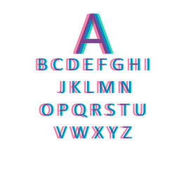 3D font vector