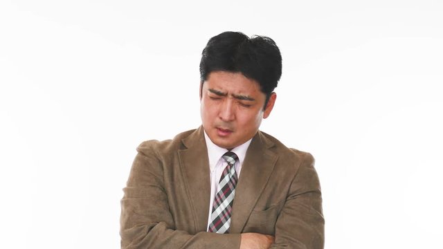 苦悩するビジネスマン