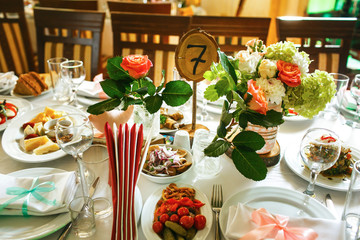 The wedding table