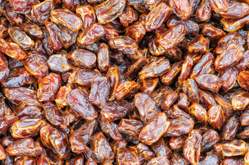 Date palm on a traditional craftsman market