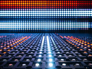 Led light digital Pattern Technology system Abstract background