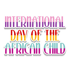 International Day of the African Child
