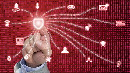 Cybersecurity shield activation