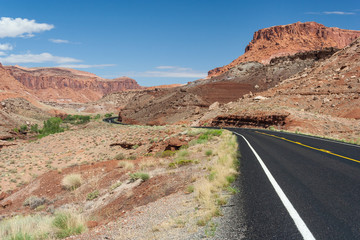 Desert view of central  Utah