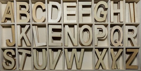 alphabet letters English abc