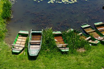 Boats On Riverside