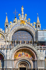 Saint Mark's Basilica viewed from the Piazza San Marco - 113424953