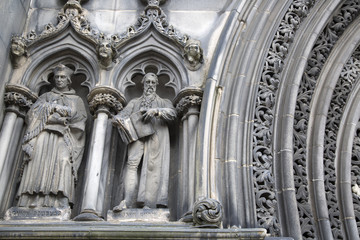 St Giles Cathedral Church Facade, Royal Mile; Lawnmarket; Edinbu