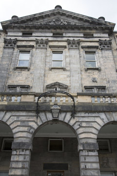 City Chambers on Royal Mile Street; Edinburgh