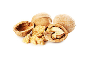 Walnut isolated on a white background