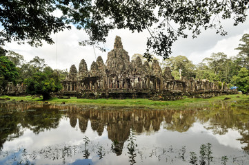 Fototapeta na wymiar Temple in Siem Reap, Cambodia